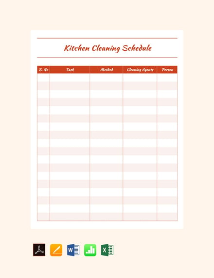 Free-Weekly-Kitchen-Cleaning-Schedule-Template