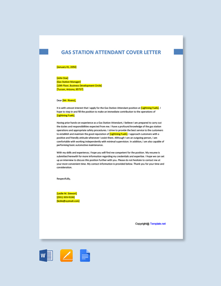 FREE Gas Turbine Operator Cover Letter - Word | Google Doc | Apple (MAC