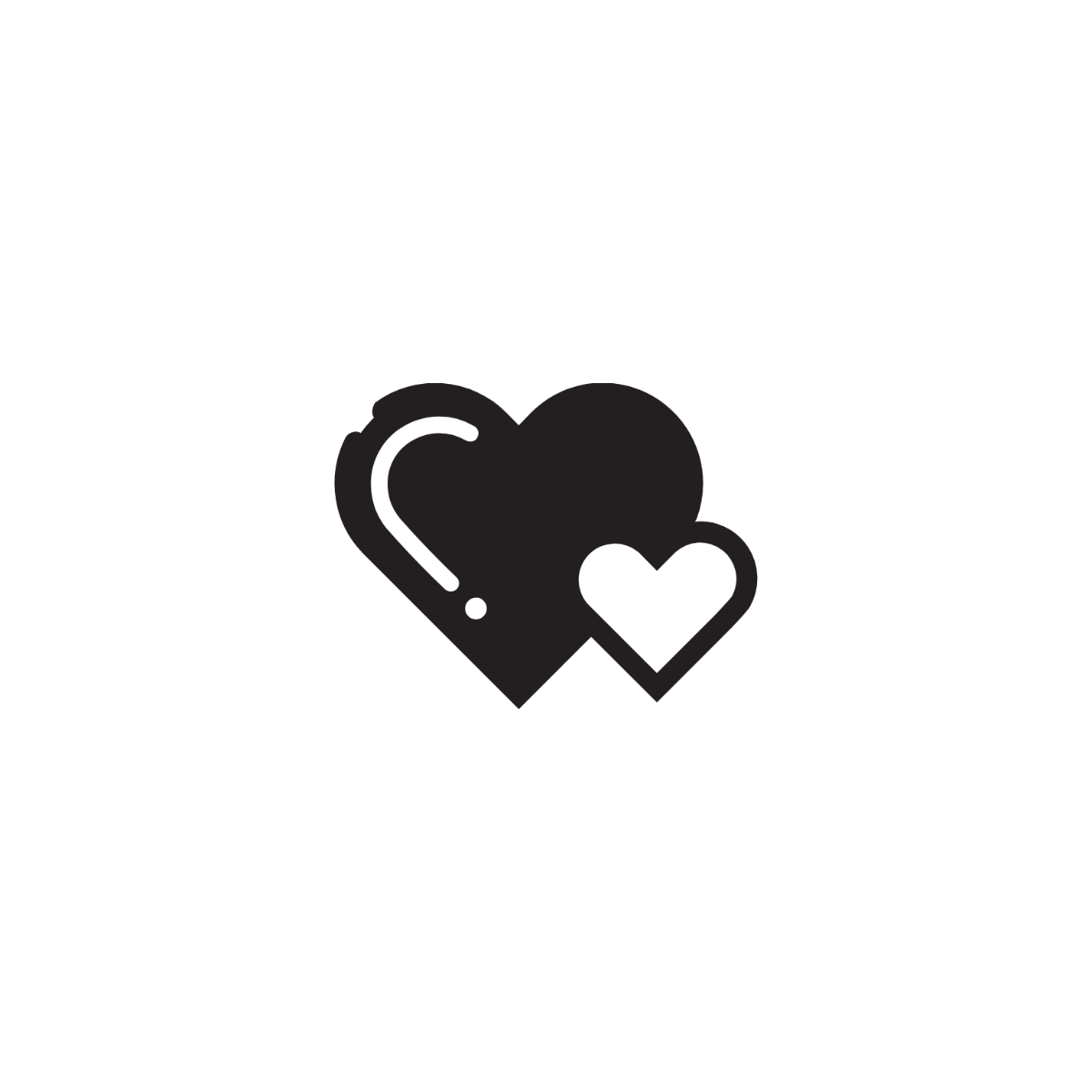 Black Heart Icon