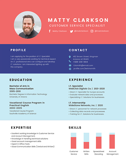 Free Resume Templates | Download Ready-Made | Template.net