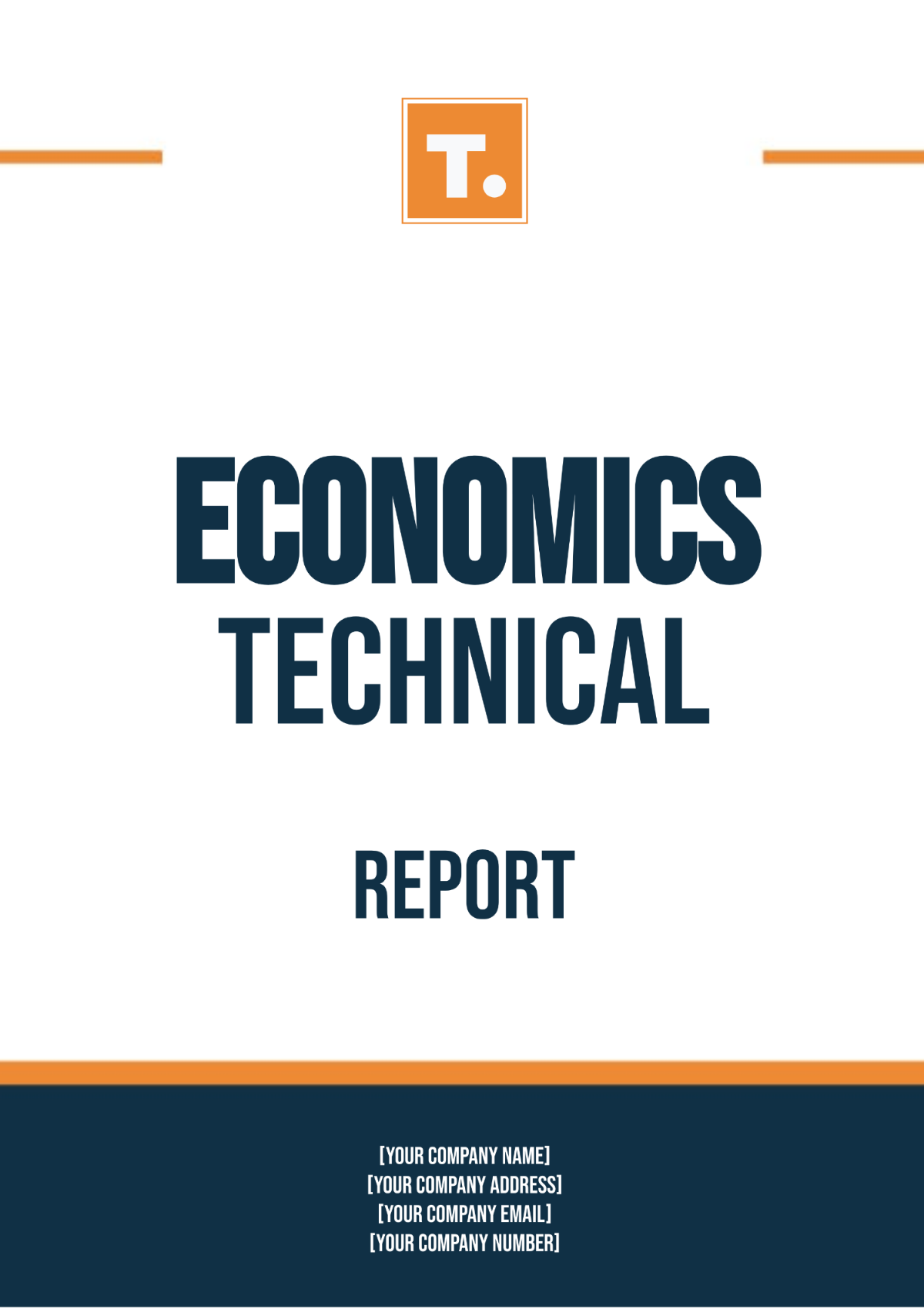 Economics Technical Report Template