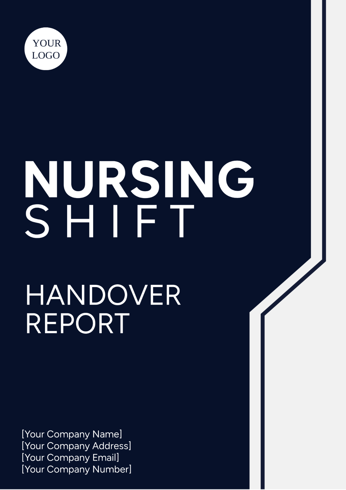 Nursing Shift Handover Report Template