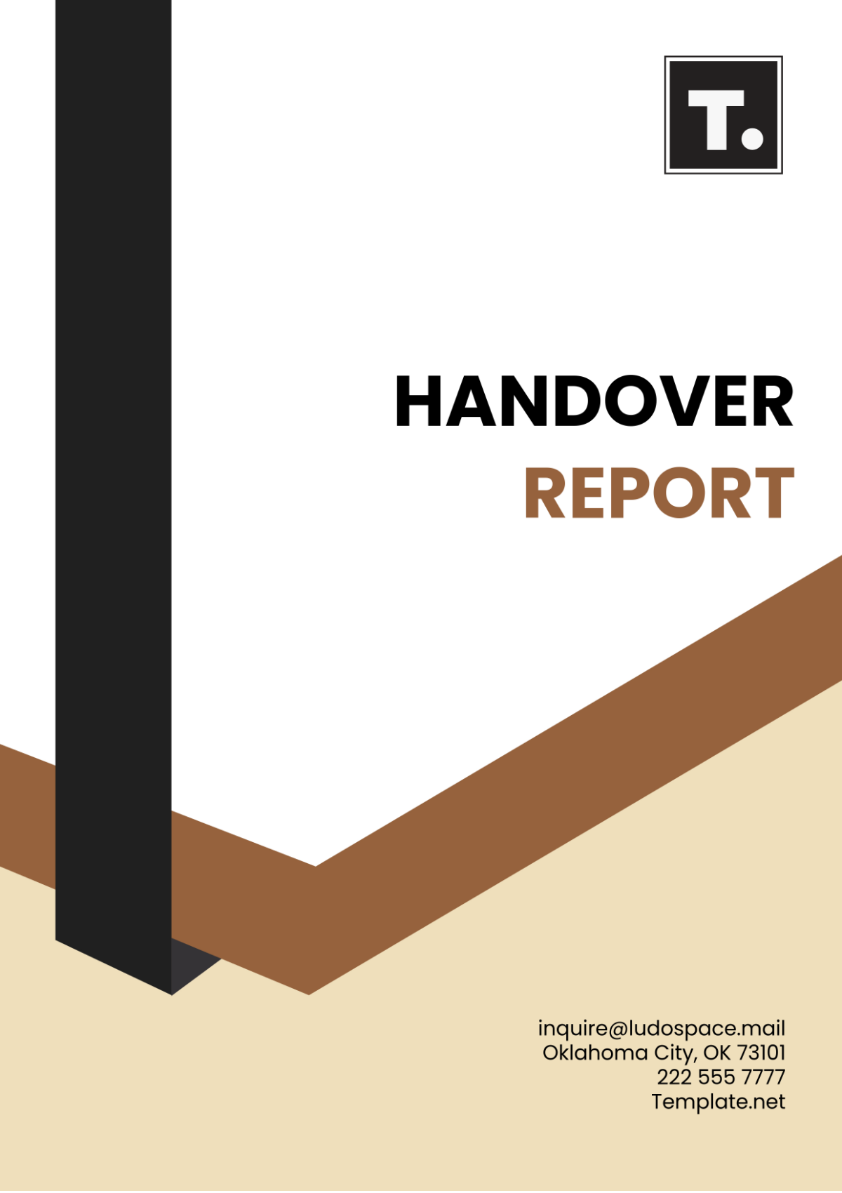 FREE Handover Report Templates Equipment Handover Document Template