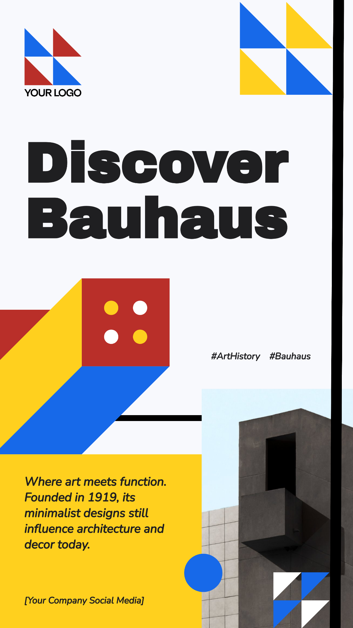 Bauhaus Instagram Story