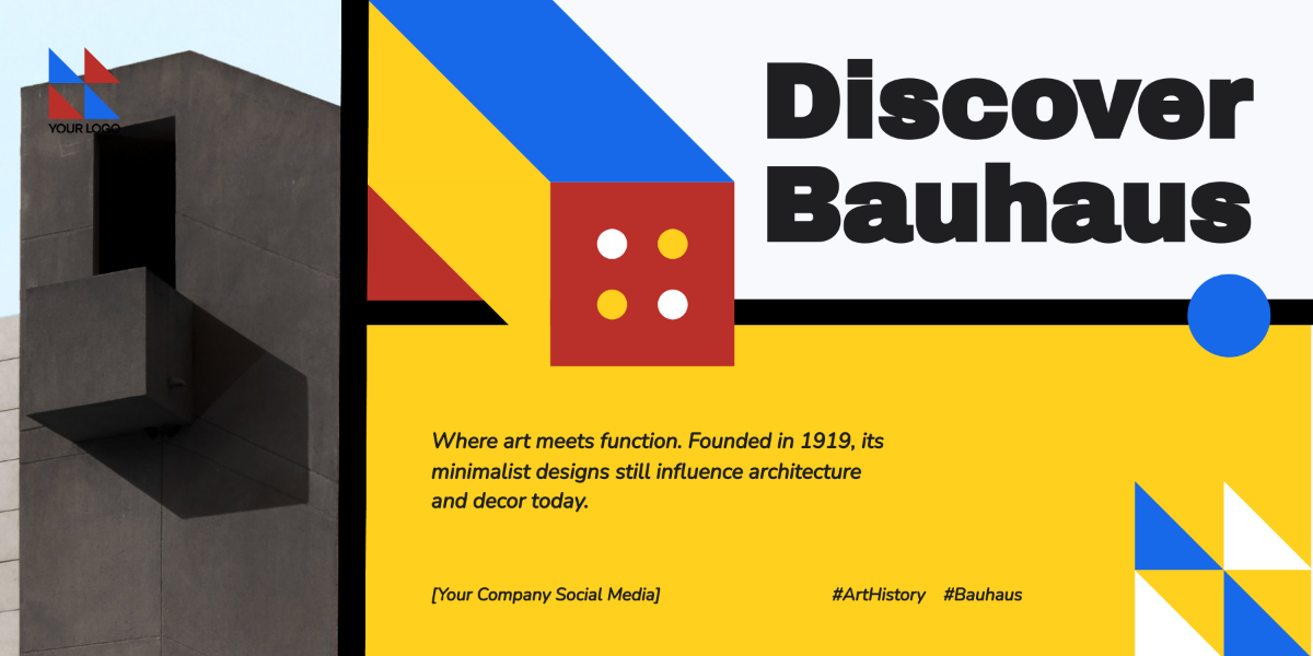 Bauhaus Twitter Post