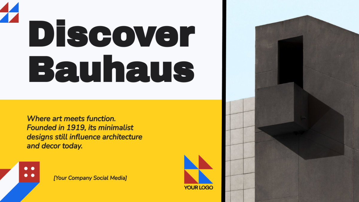 Bauhaus Youtube Thumbnail Cover