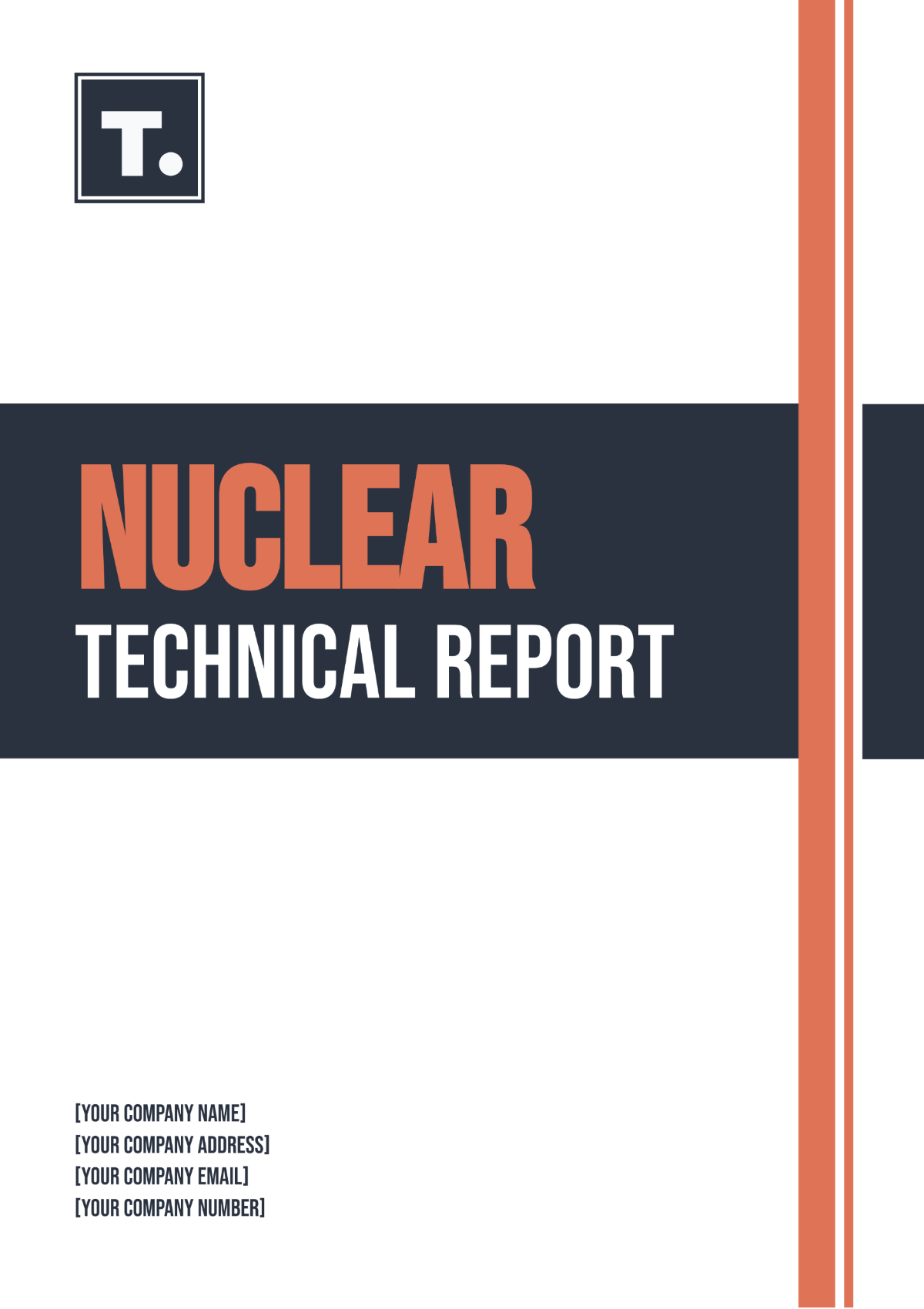 Nuclear Technical Report Template