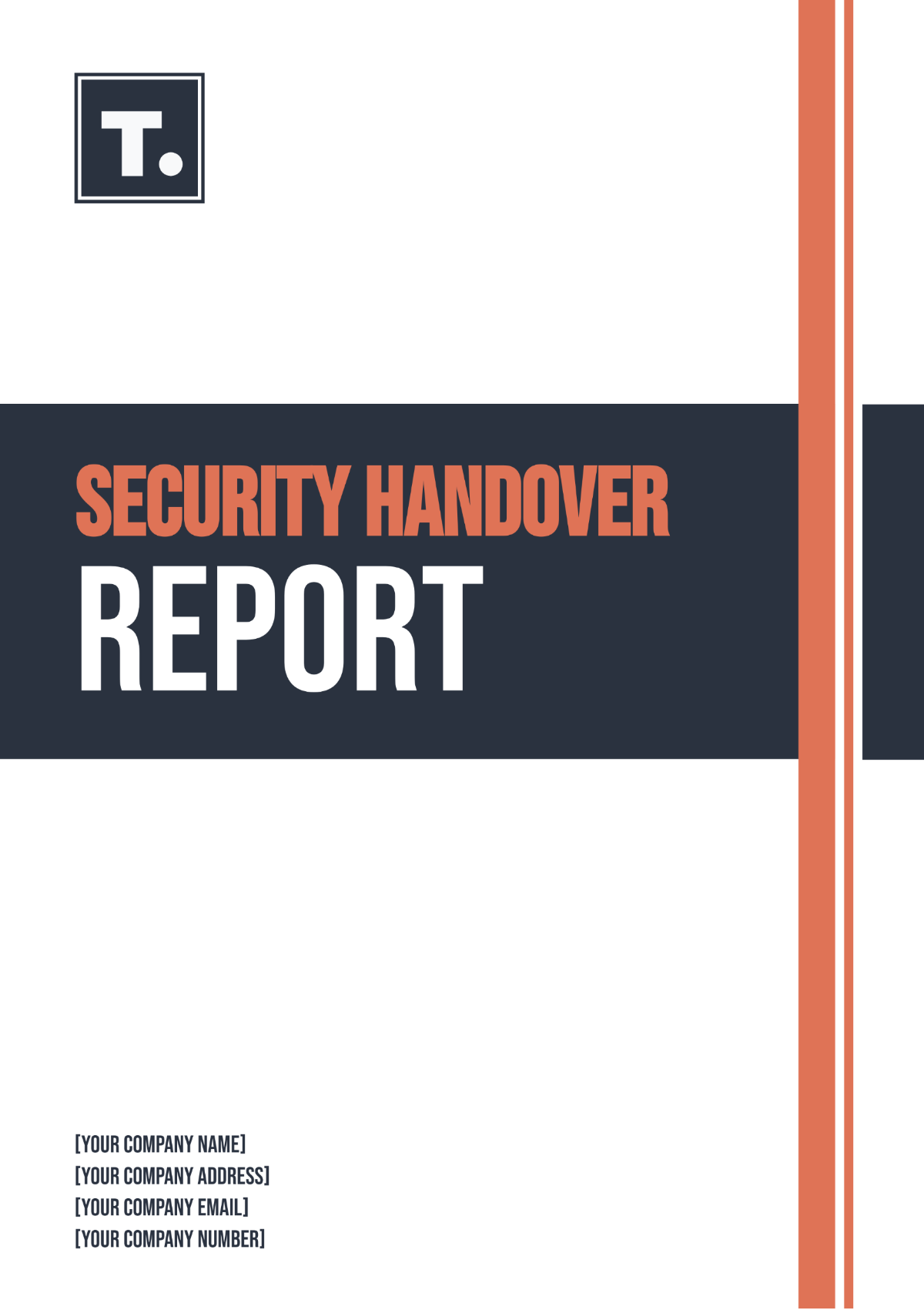 Security Handover Report Template