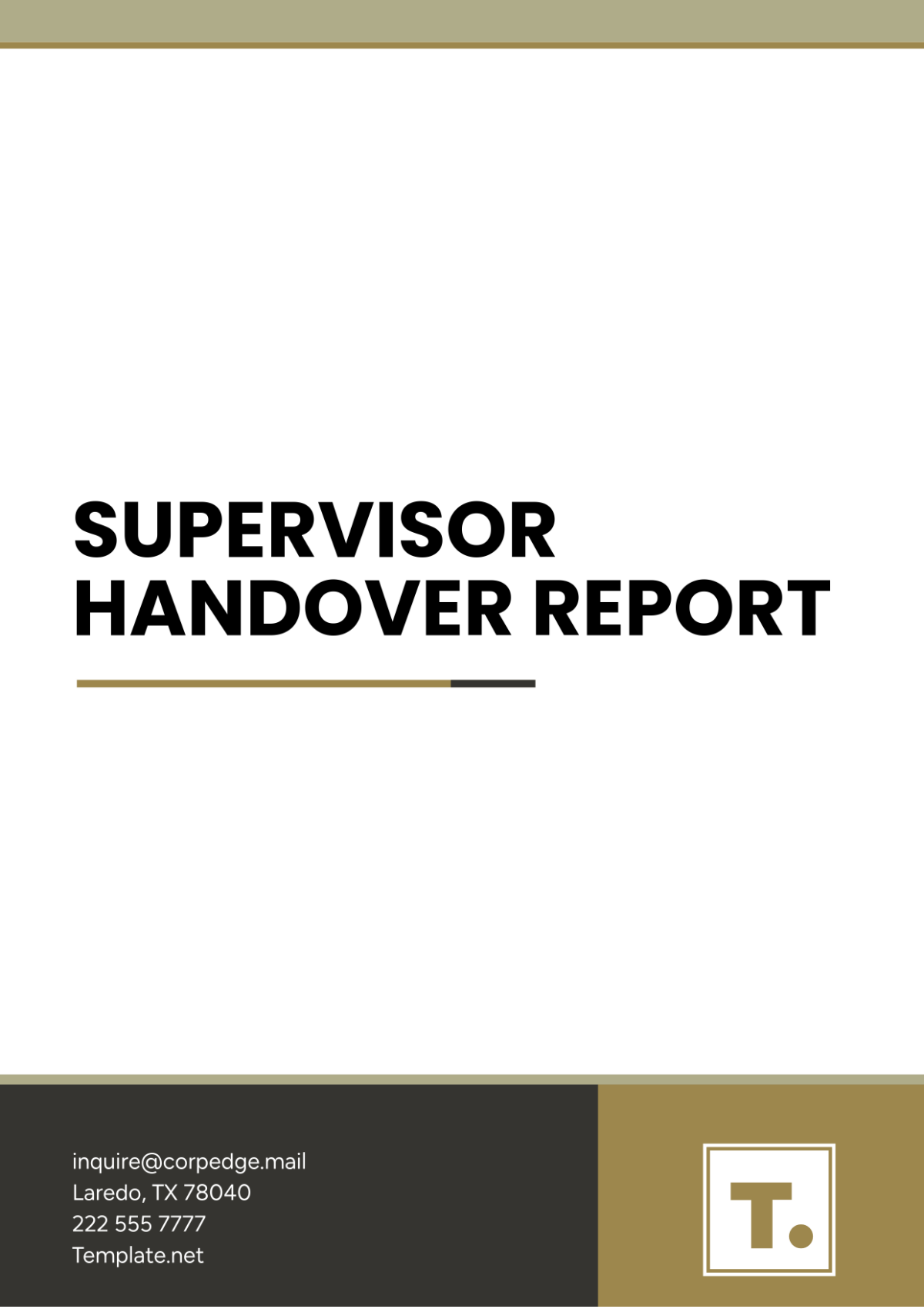 Free Daily Handover Report Outline Template To Edit Online Free Daily Handover Report Outline Template To Edit Online