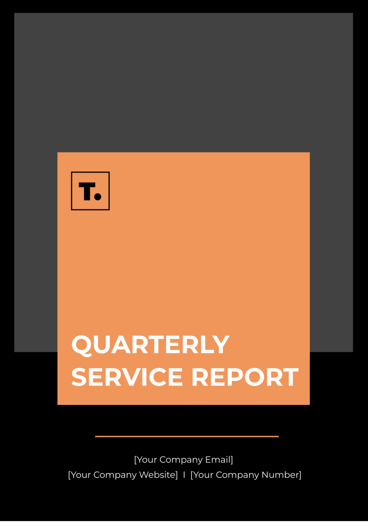 Quarterly Service Report Template - Edit Online & Download