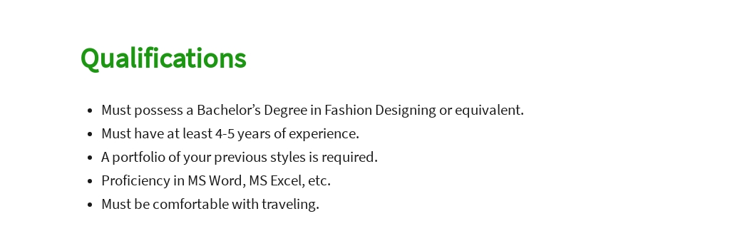 Free Fashion Stylist Job Ad and Description Template 5.jpe