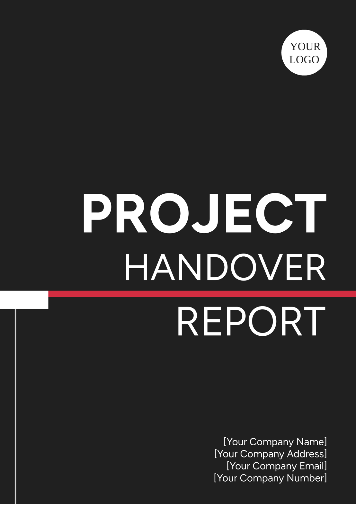 Employee Handover Report Template