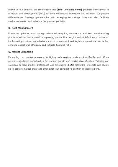 Free Quarterly Company Report Template to Edit Online
