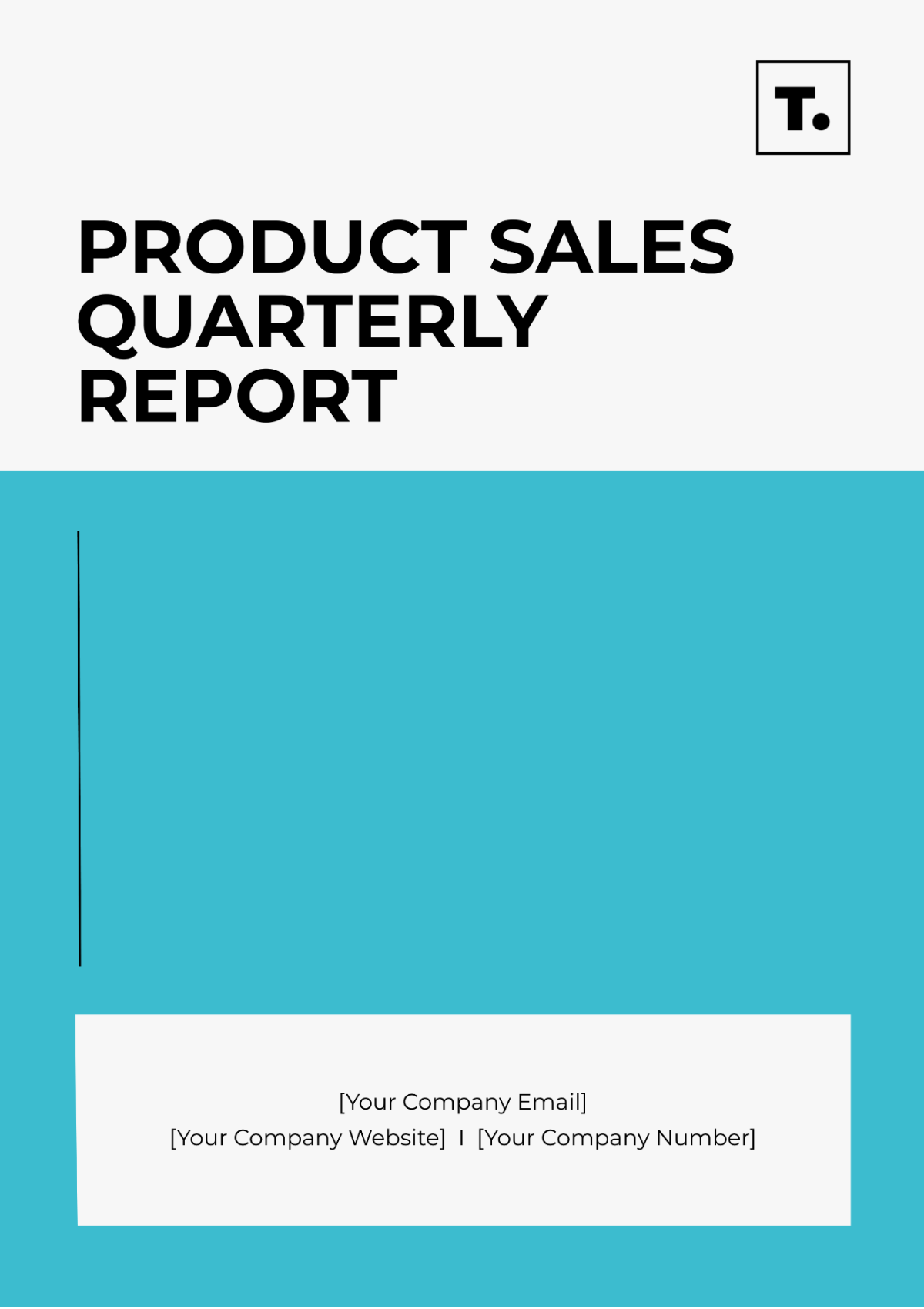 Product Sales Quarterly Report Template - Edit Online & Download