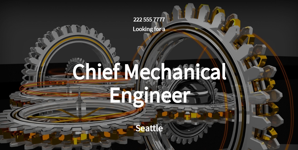 Free Chief Mechanical Engineer Job Ad and Description Template.jpe