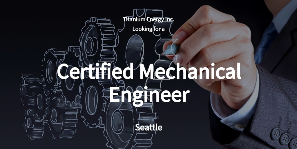 Free Certified Mechanical Engineer Job Ad and Description Template.jpe