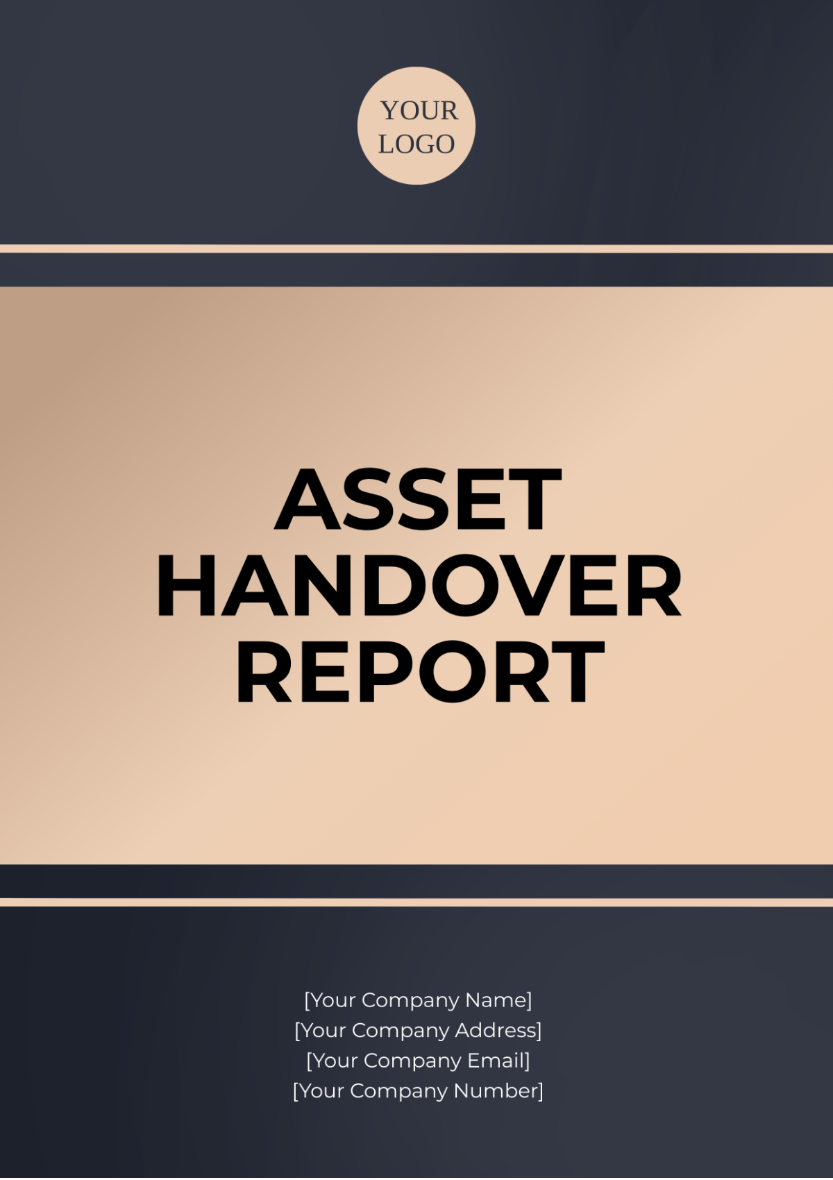 Asset Handover Report Template