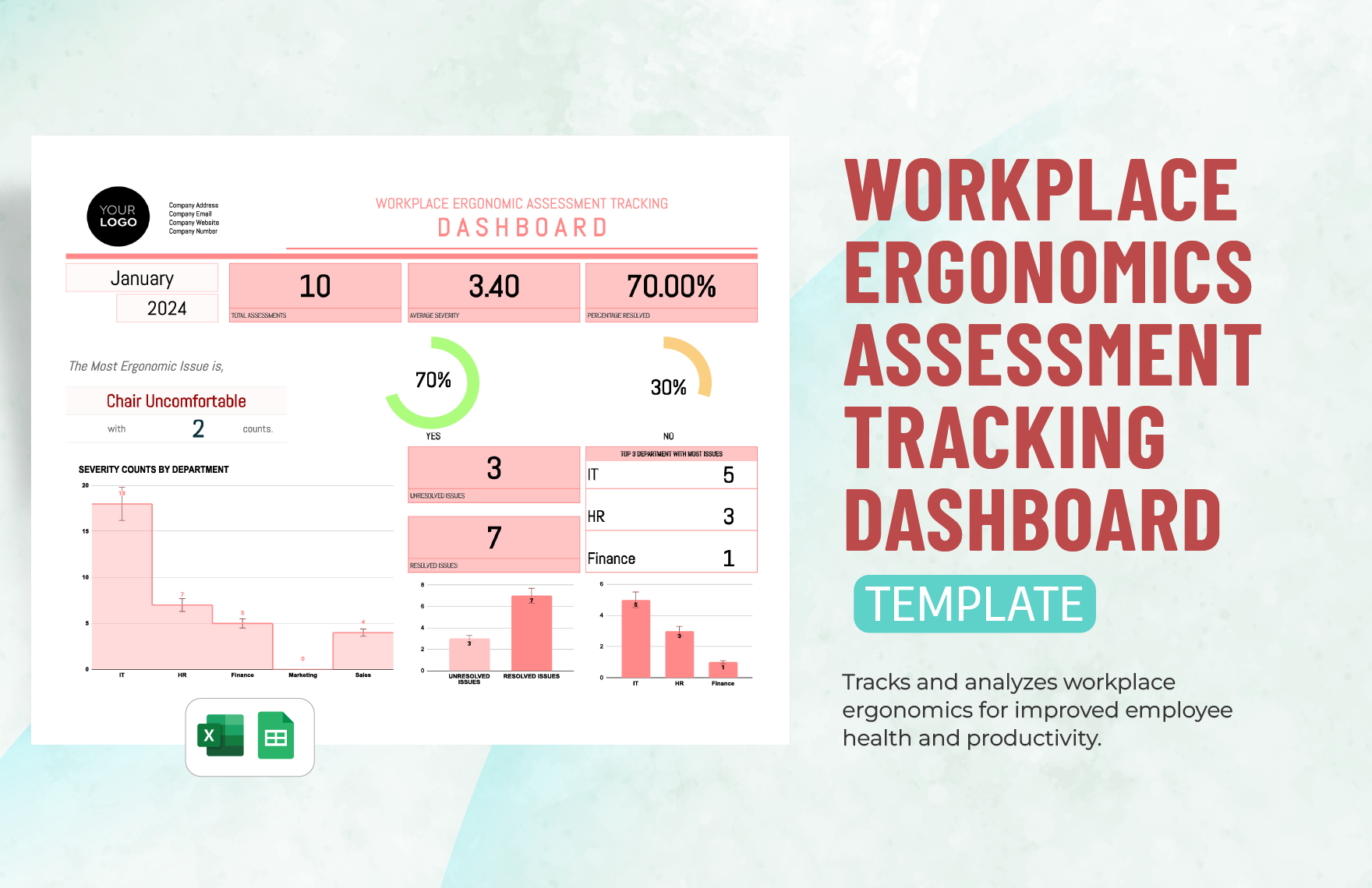 Free Editable Assessment Templates In Excel To Download