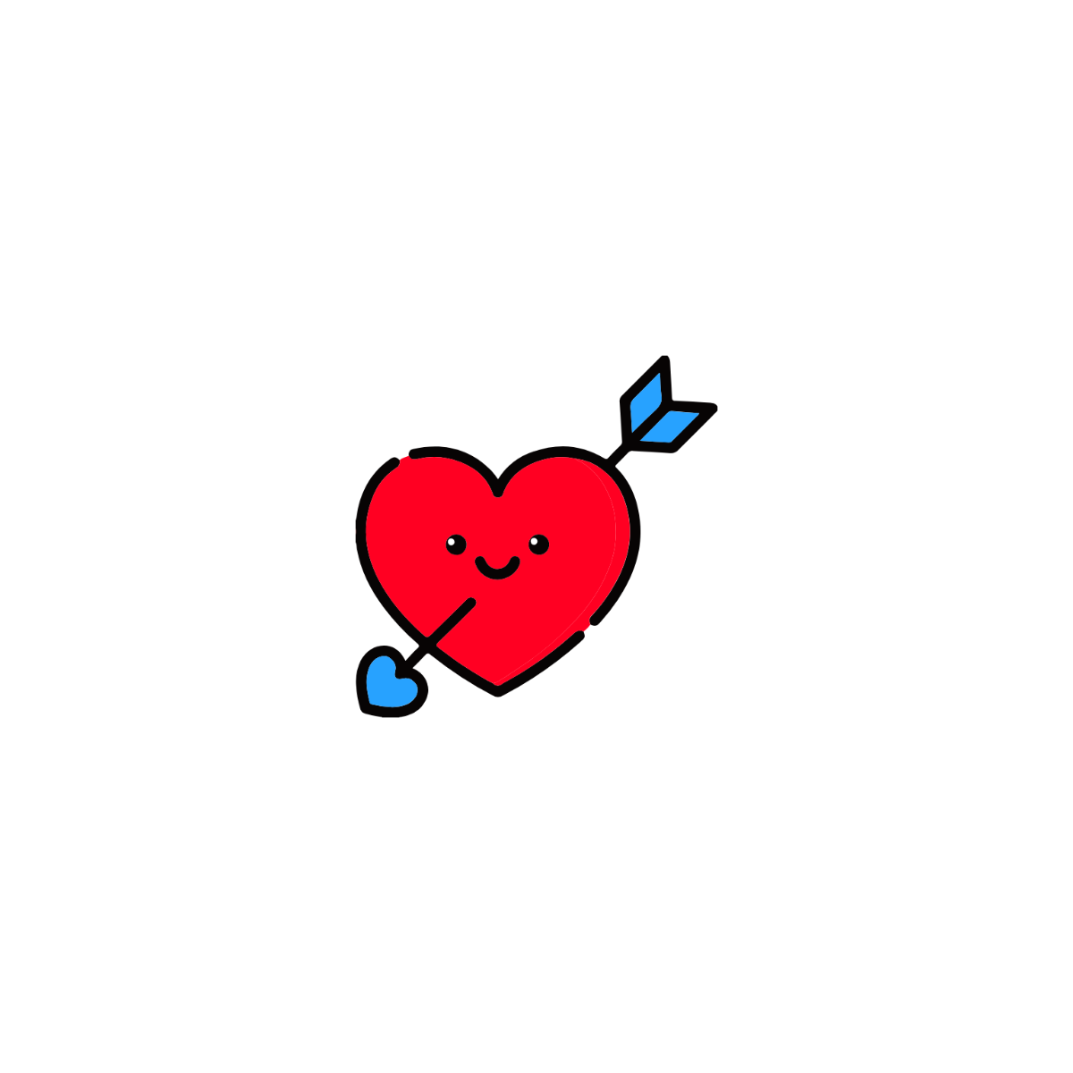 Heart Cartoon Icon