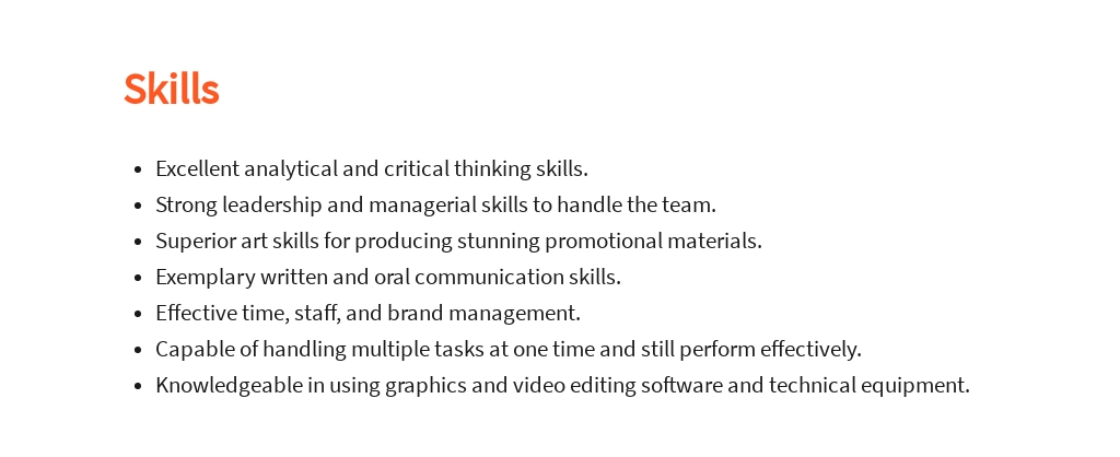 Branding Manager Job Ad and Description Template [Free PDF] - Google