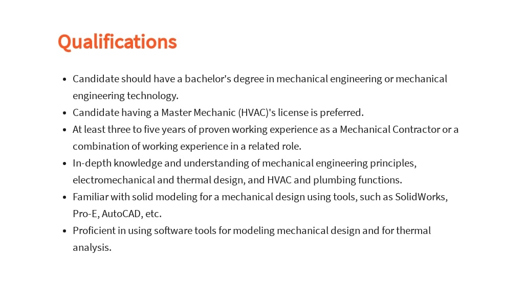 Free Mechanical Contractor Job Ad and Description Template 5.jpe