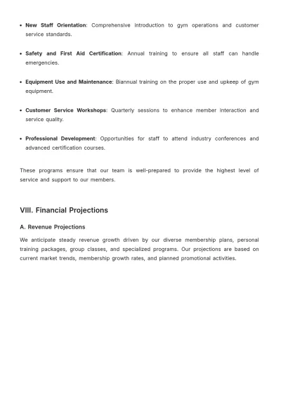 Free Gym Sales Proposal Template to Edit Online