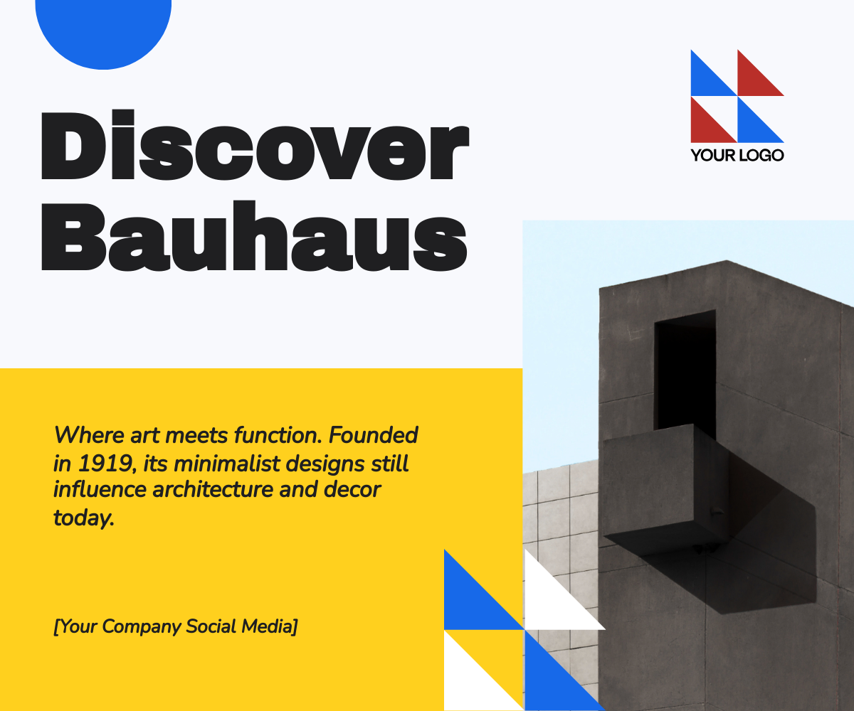 Bauhaus Ad Banner
