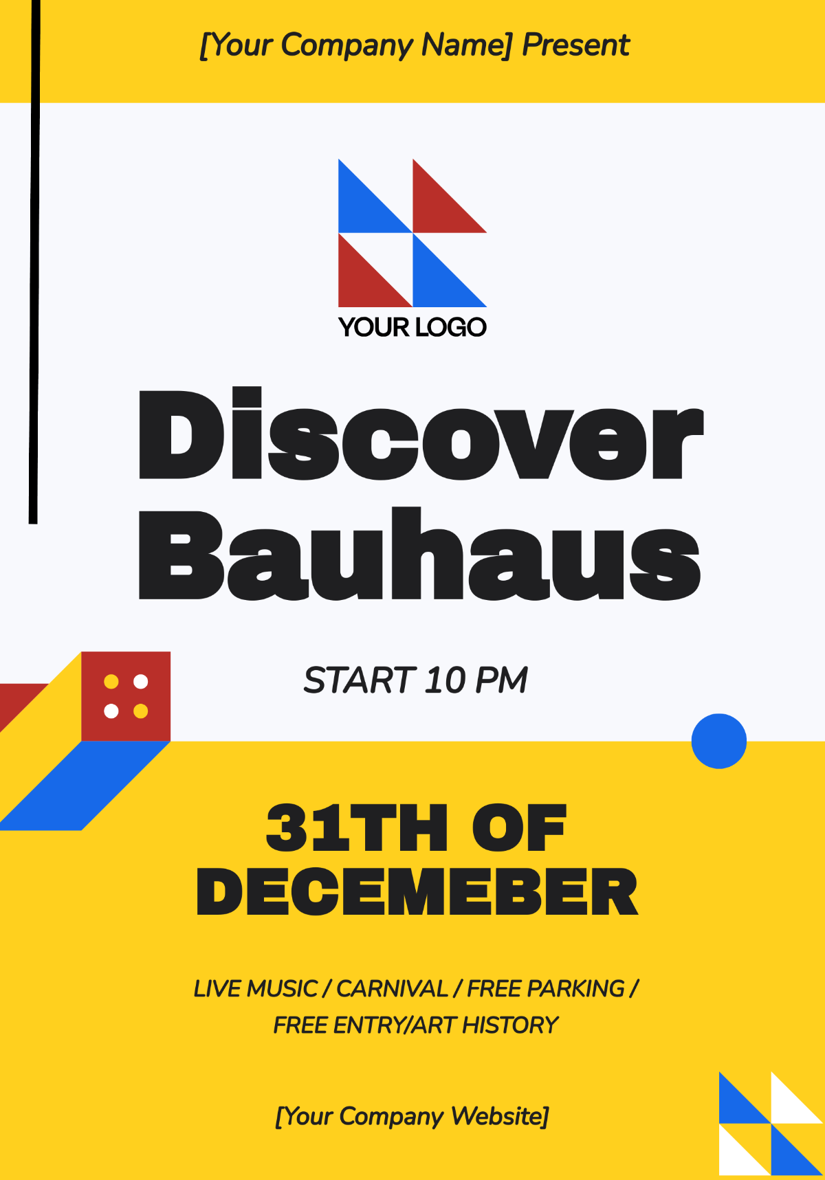 Bauhaus Digital Flyer