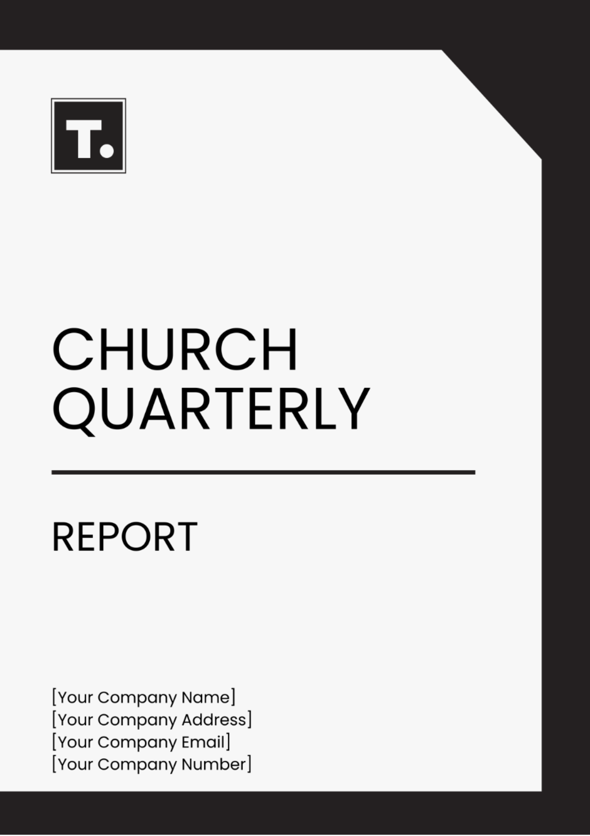 Church Quarterly Report Template - Edit Online & Download