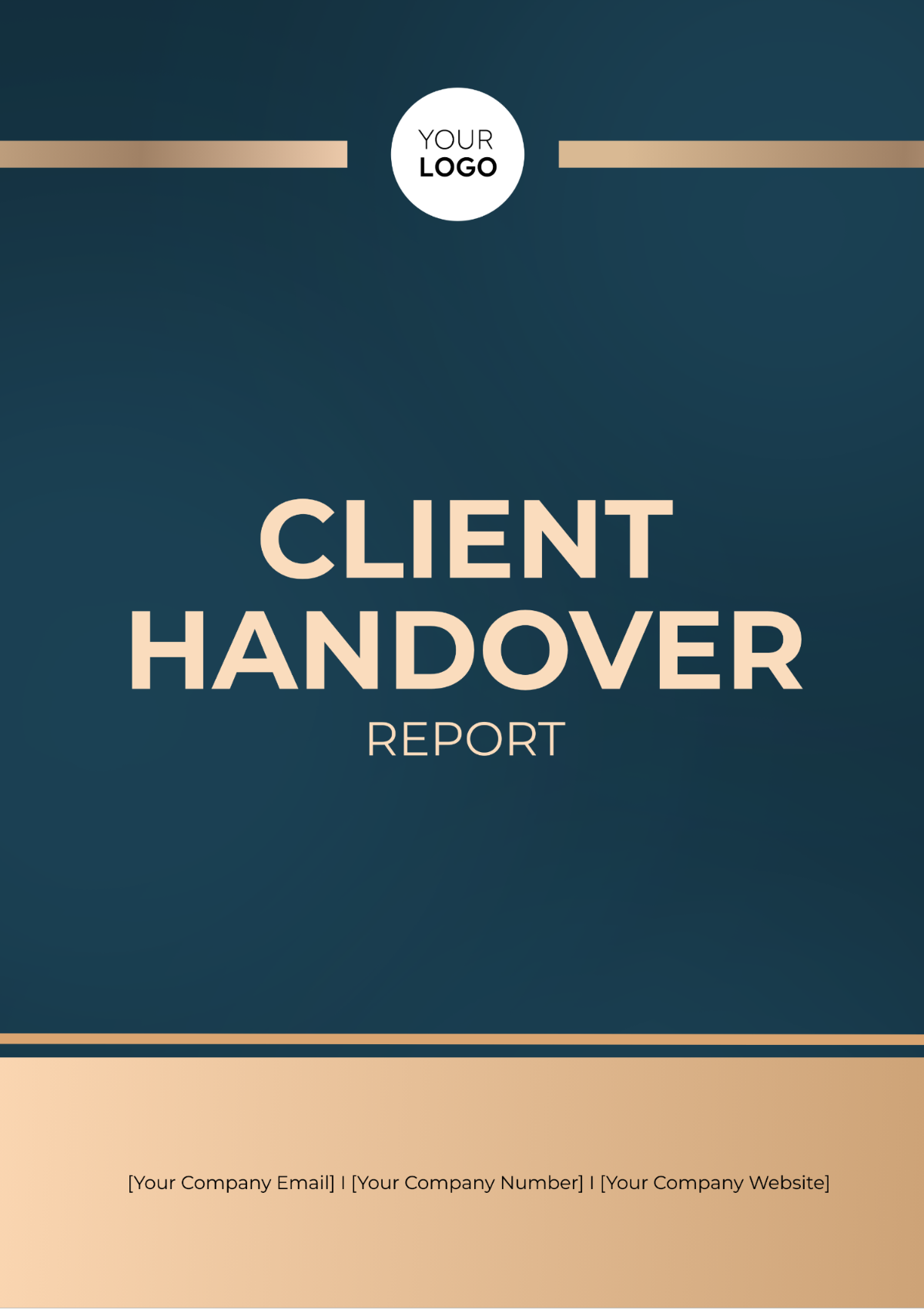 Client Handover Report Template