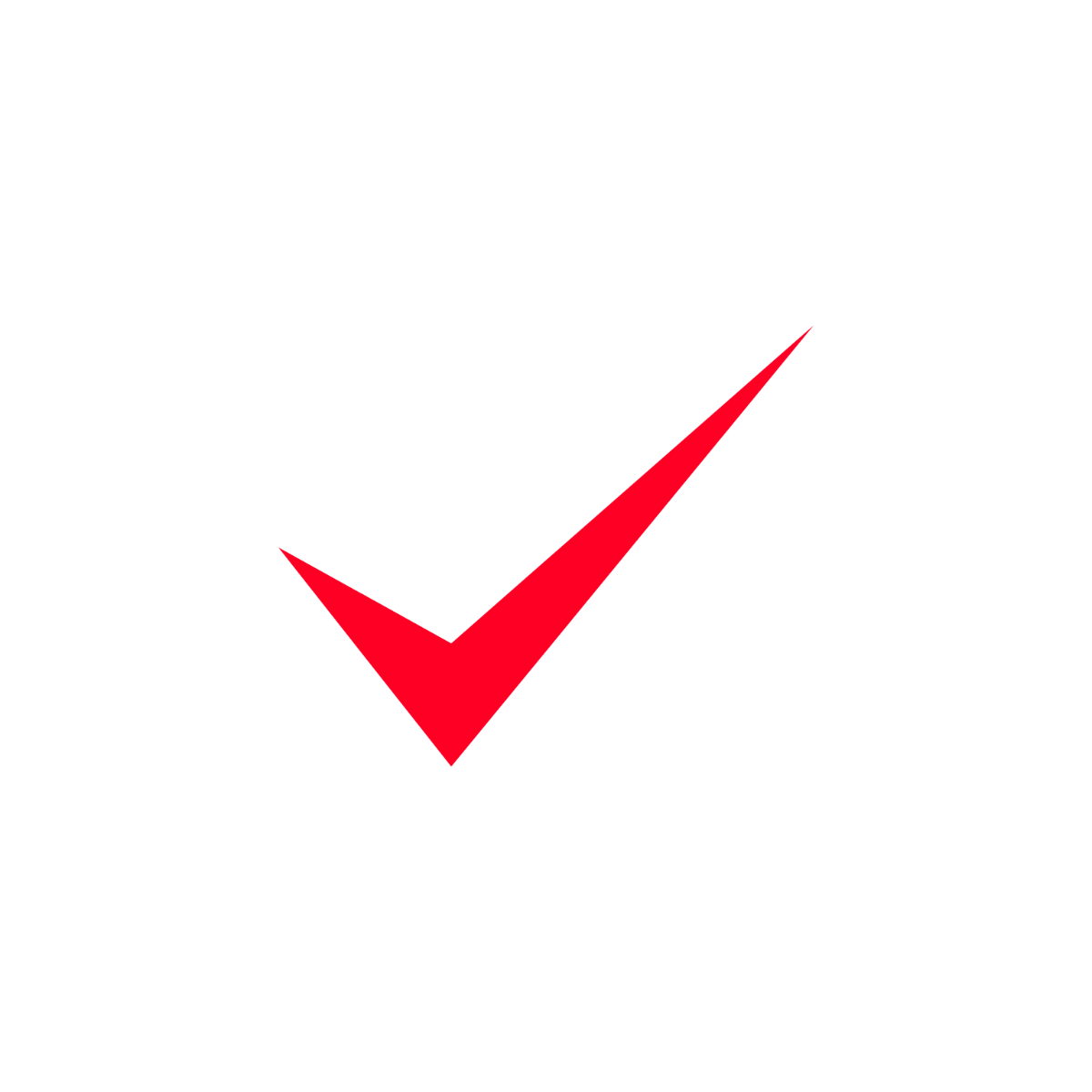 Red Check Icon