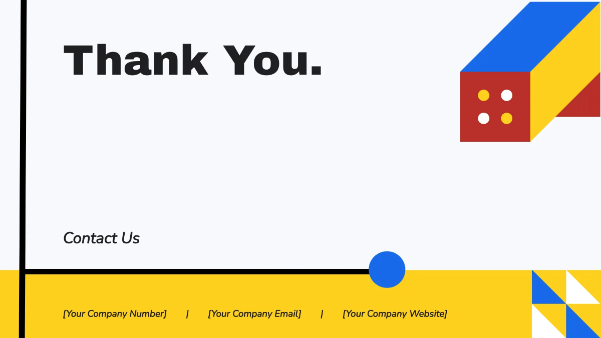 Free Bauhaus Presentation Template to Edit Online