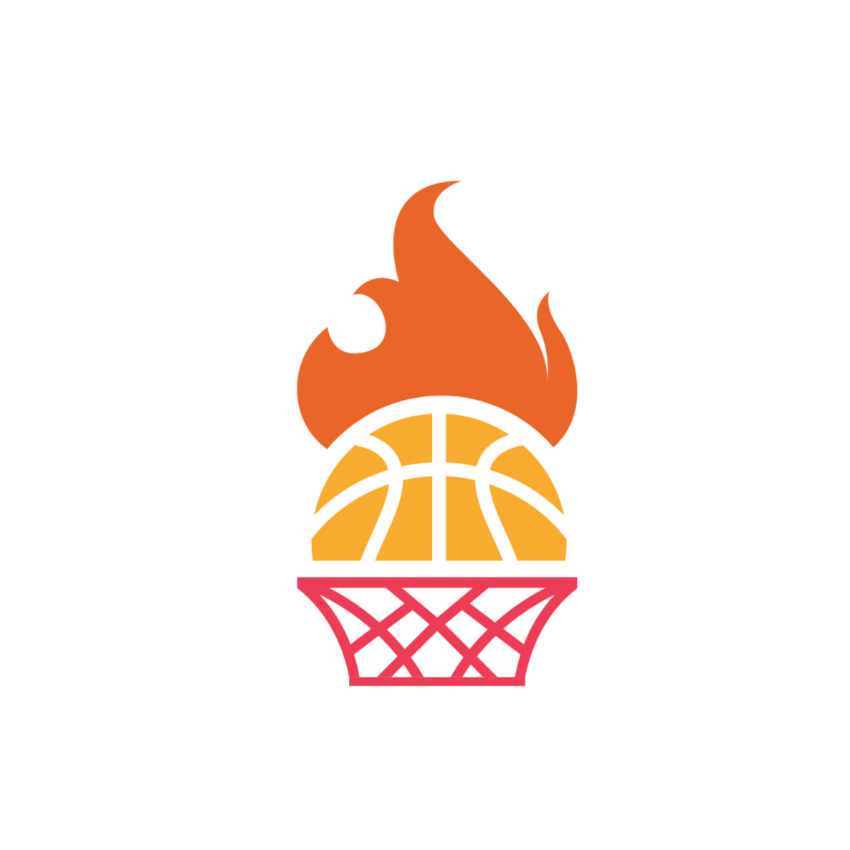 Basketball Olympic Icon