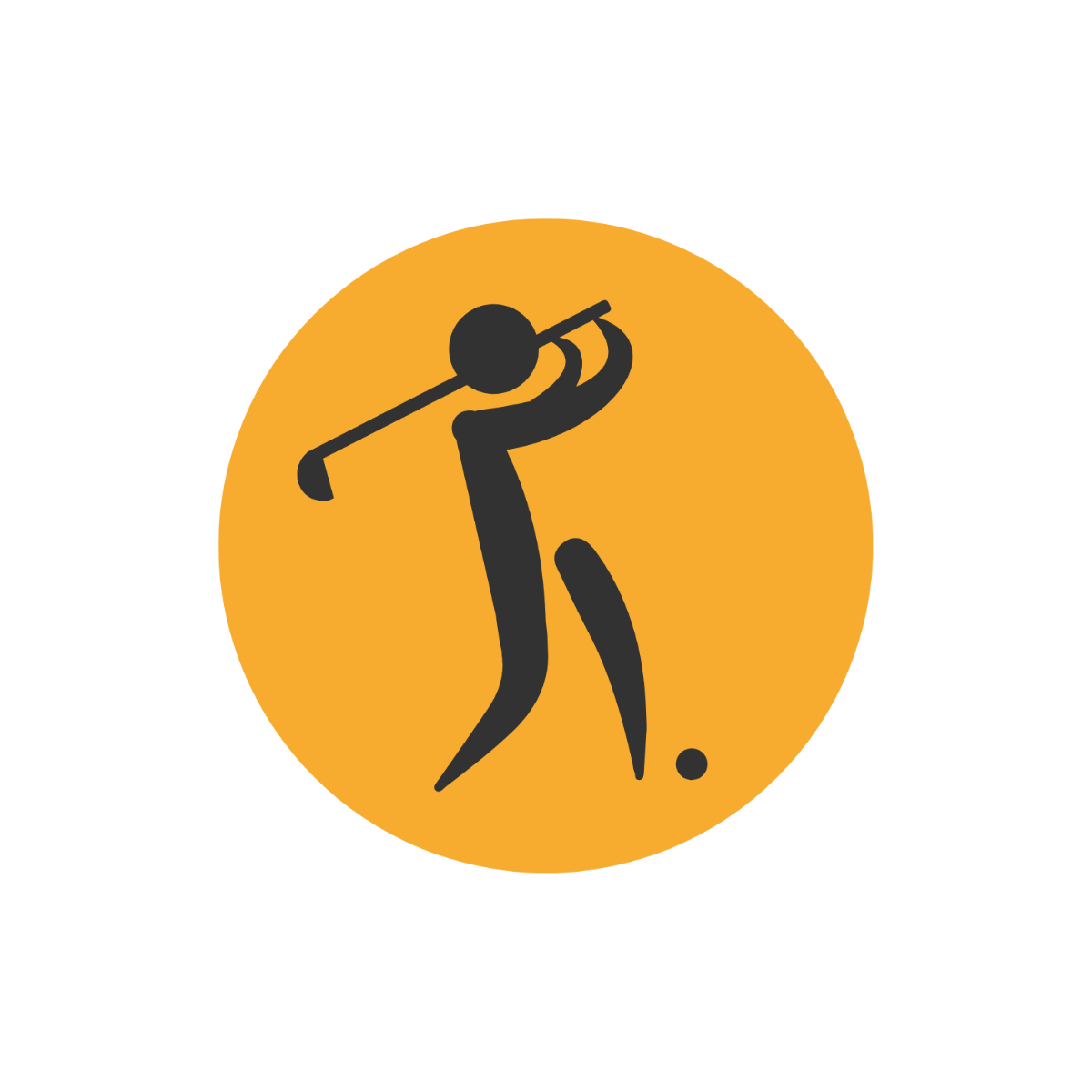 Golf Olympic Icon