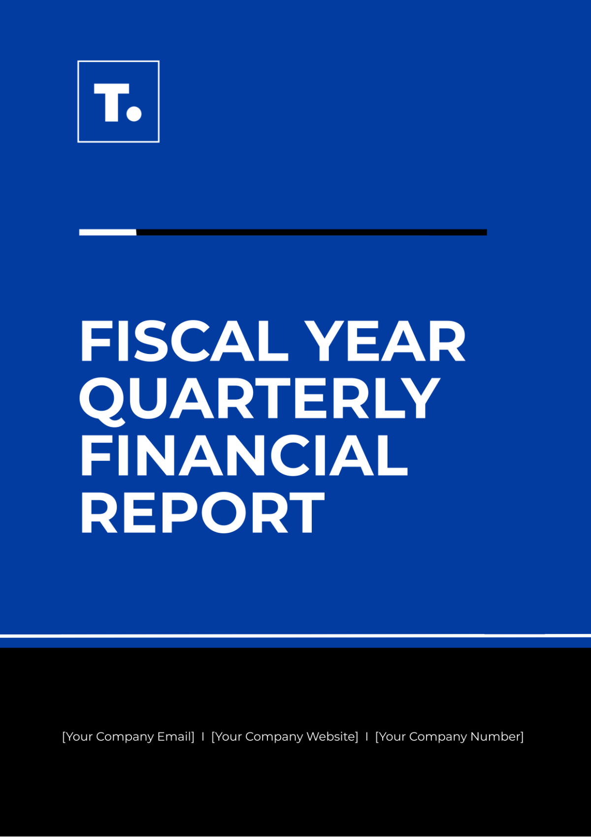 Fiscal Year Quarterly Financial Report Template - Edit Online & Download