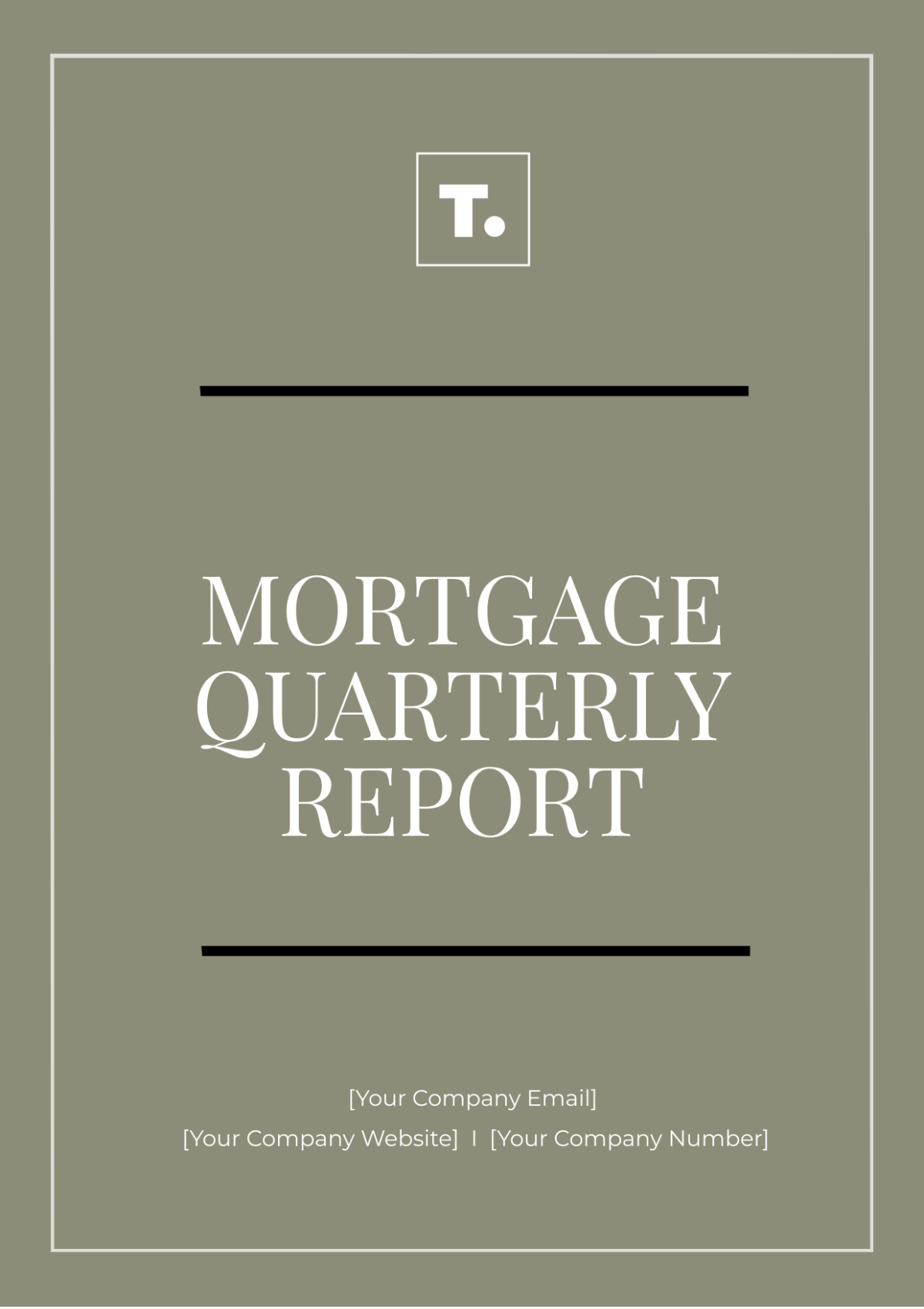 Mortgage Quarterly Report Template - Edit Online & Download