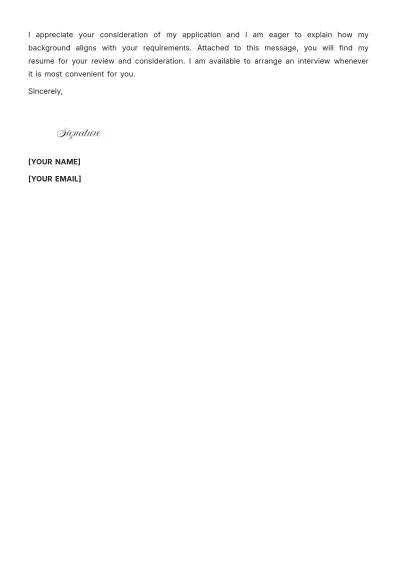 Free Lead Software Engineer Cover Letter to Edit Online