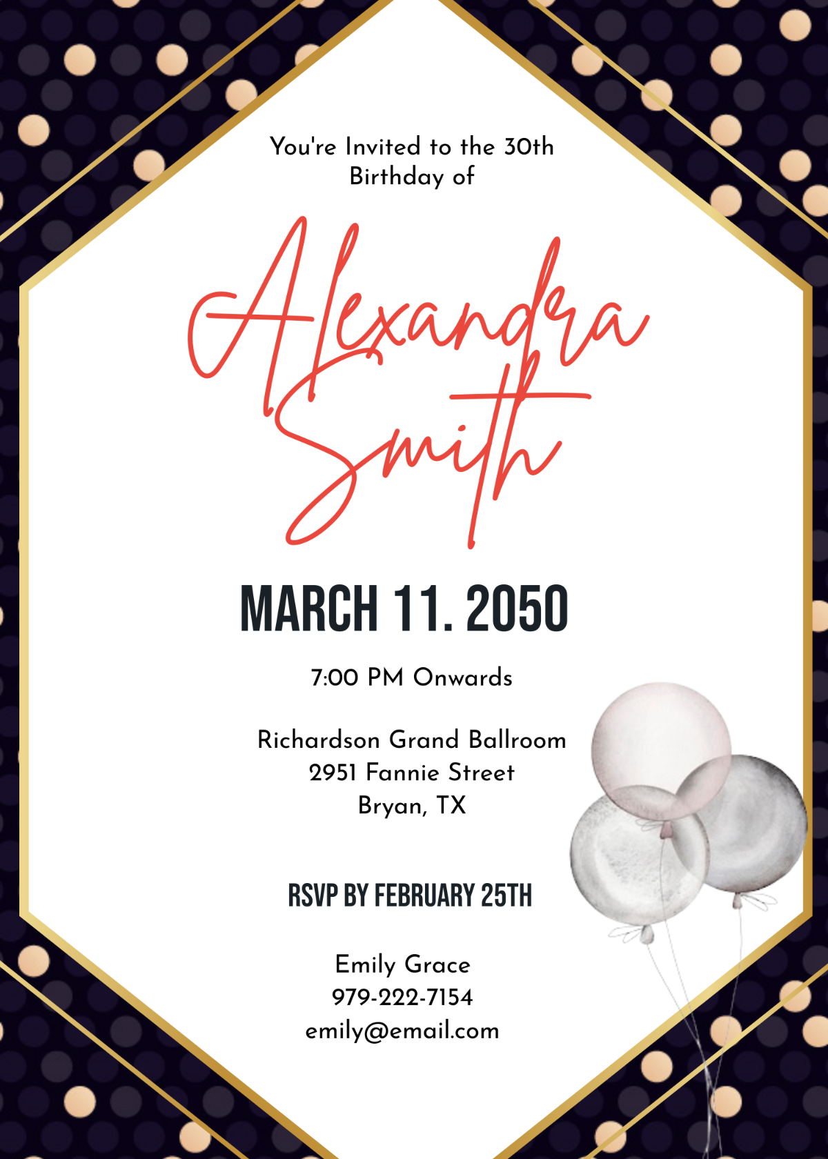Free Adult Birthday Invitation Templates Editable And Printable Free Adult Birthday Invitation Templates Editable And Printable