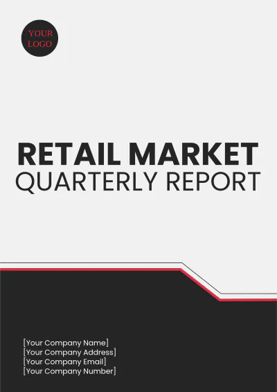 Free Retail Market Quarterly Report Template to Edit Online