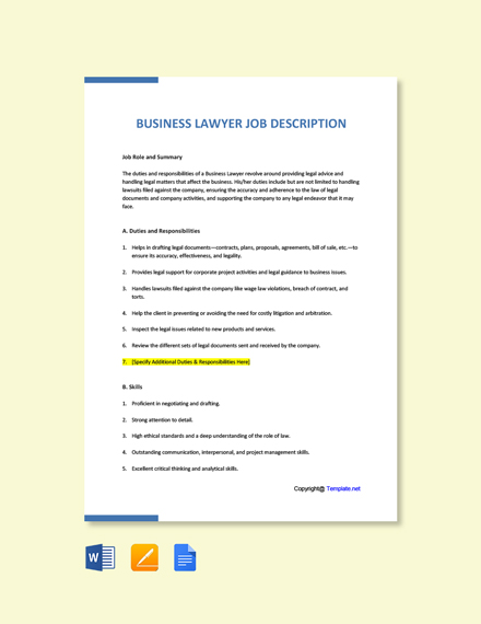 40+ FREE Lawyer Templates [Edit &amp; Download] | Template.net