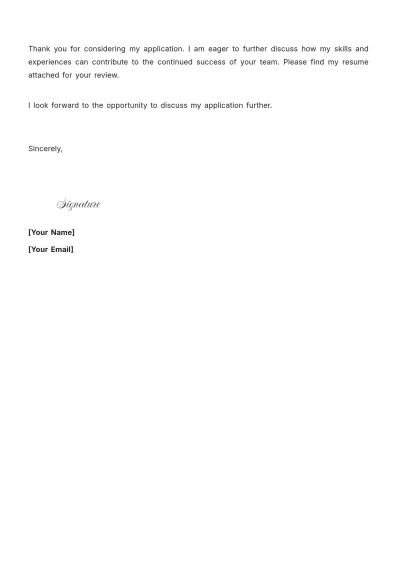 Free Event Planning Application Cover Letter to Edit Online