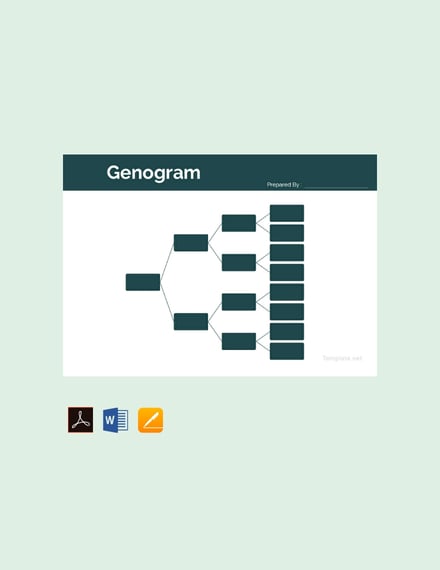 Free-Blank-Genogram-Template