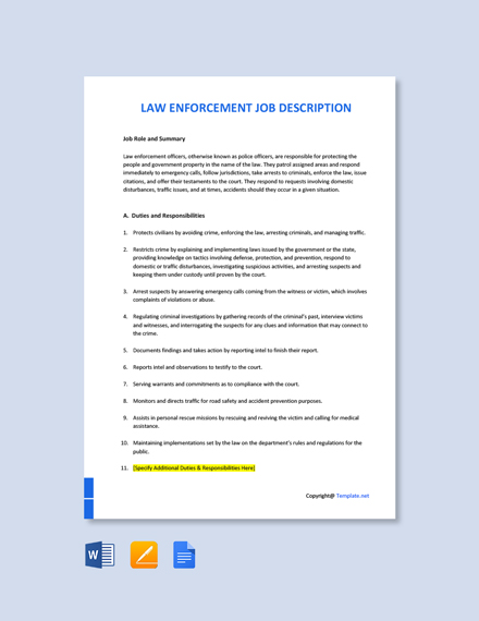 law-enforcement-job-description-template-free-pdf-google-docs-word