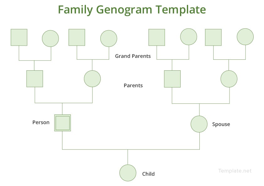Family Genogram Template in Microsoft Word | Template.net