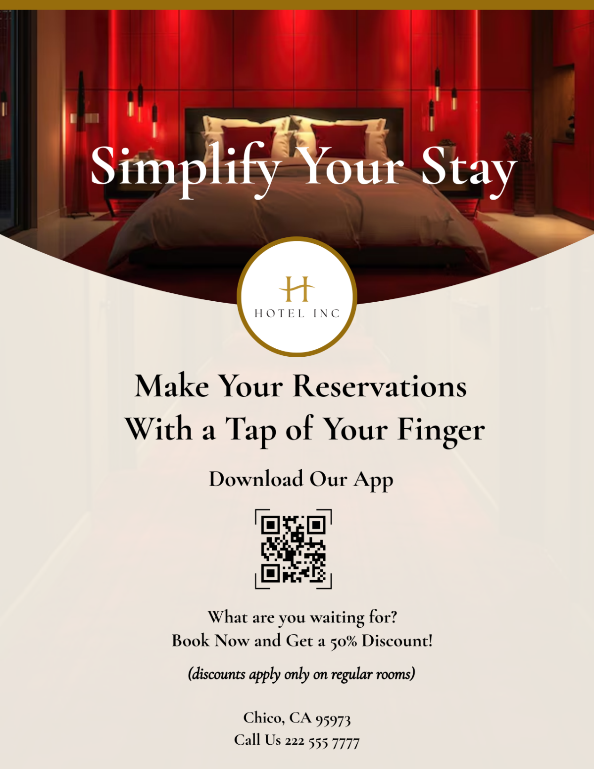 Hotel Digital Flyer