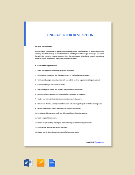 61 Fundraising Templates In Microsoft Word DOC Free Downloads Template