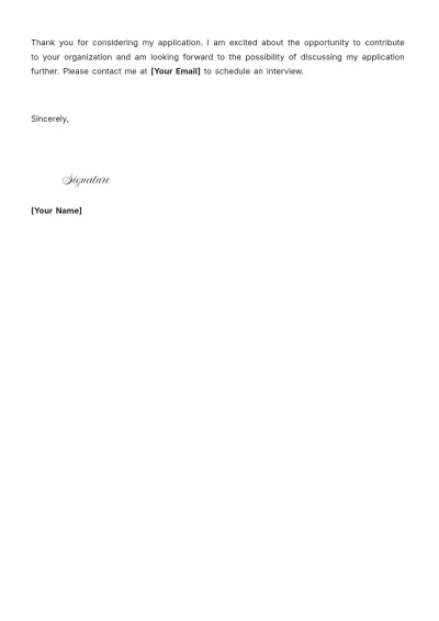 Free Beginner Software Engineer Cover Letter to Edit Online
