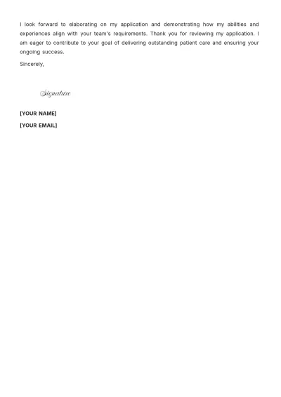 Free Patient Financial Coordinator Cover Letter to Edit Online