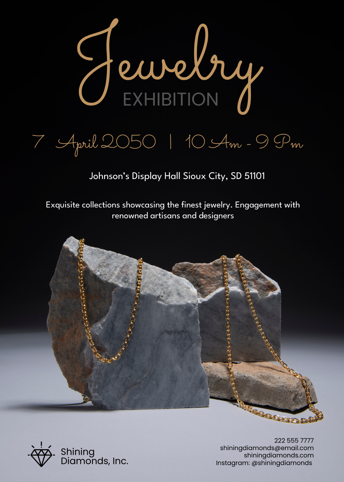 Jewelry Exhibition Invitation