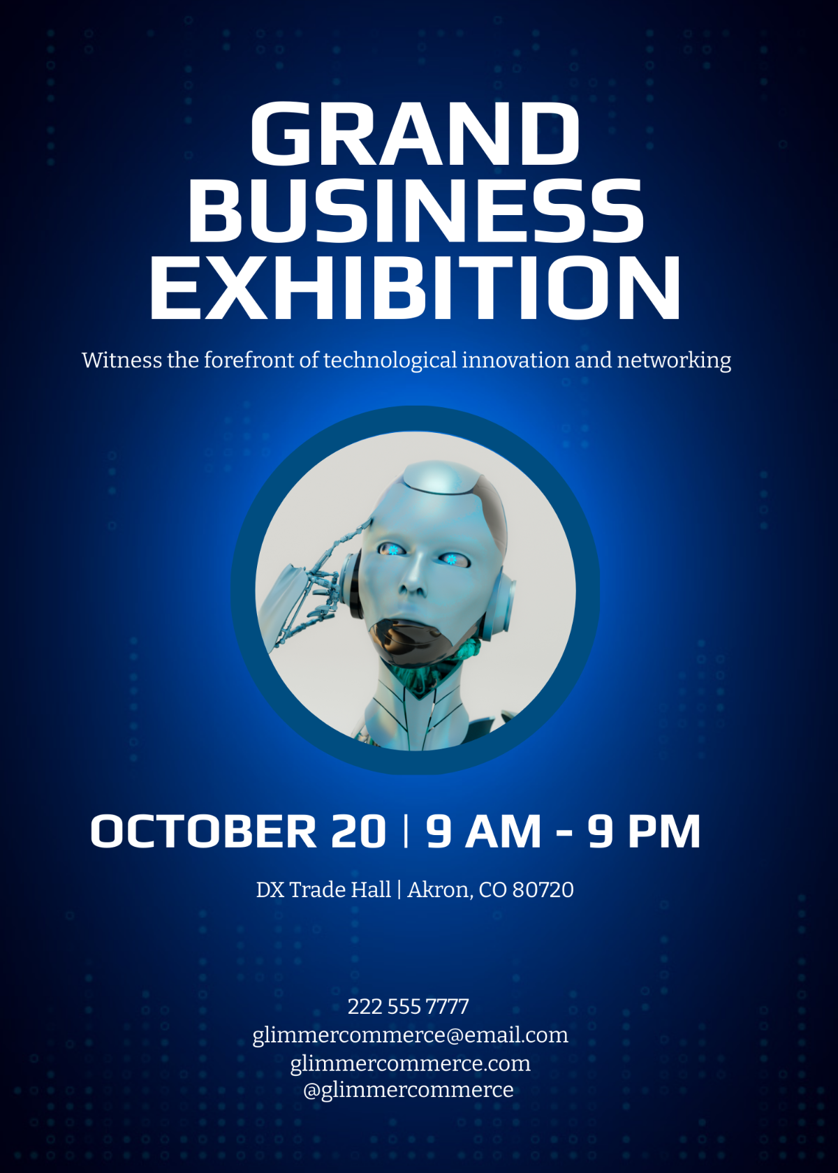 Business Exhibition Invitation